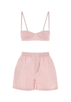 Philosophy di Lorenzo Serafini Embroidered Poplin Set