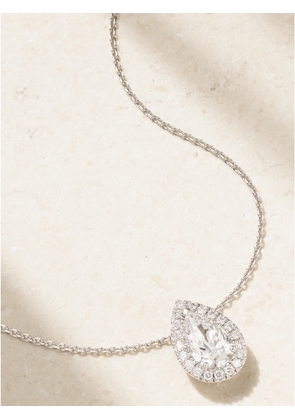 De Beers - Aura 18-karat White Gold Diamond Necklace - Silver - One size