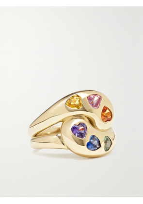 Brent Neale - 18-karat Gold Sapphire Ring - 6
