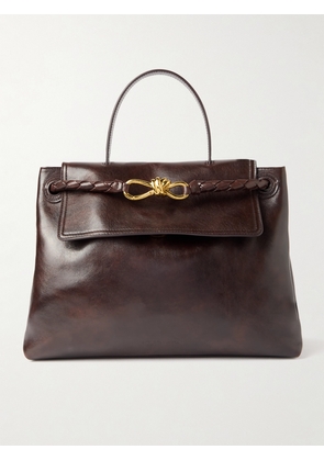 Bottega Veneta - Ciao Ciao Medium Leather Tote - Brown - One size