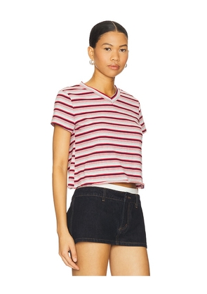 LIONESS North Light Tee in Red. Size M. Also in L, S, XL, XS, XXL, XXS.