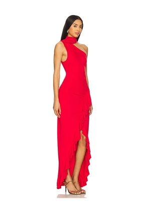 superdown Sardina Maxi Dress in Red. Size S. Also in L, M, XL, XS, XXS.