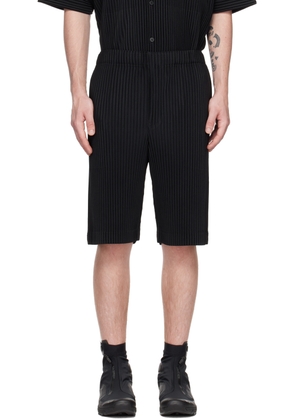 HOMME PLISSÉ ISSEY MIYAKE Black Monthly Color May Shorts