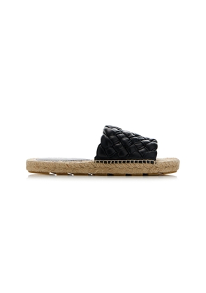 Bottega Veneta Jack Leather Espadrille Sandals - Moda Operandi