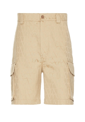 Valentino Bermuda in Beige - Cream. Size 46 (also in ).