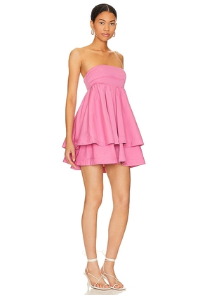 Camila Coelho Penelope Mini Dress in Pink. Size L. Also in M, S, XL, XS, XXS.