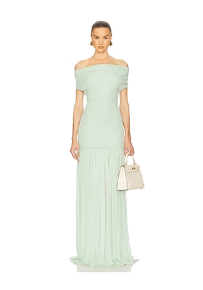 Helsa The Gallery Dress in Mint. Size S. Also in L, M, XL, XS.