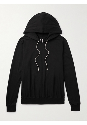 Rick Owens - Organic Cotton-Jersey Hoodie - Men - Black - XS