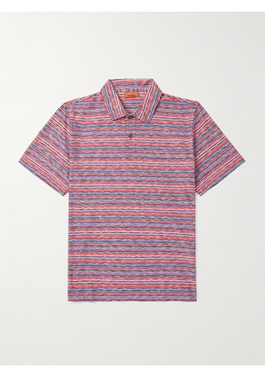 Missoni - Space-Dyed Cotton Polo Shirt - Men - Red - S