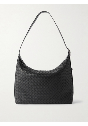 Bottega Veneta - Intrecciato Textured-Leather Tote Bag - Men - Blue