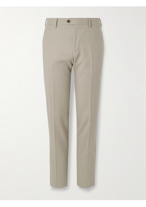 Lardini - Straight-Leg Virgin Wool-Blend Suit Trousers - Men - Neutrals - IT 46