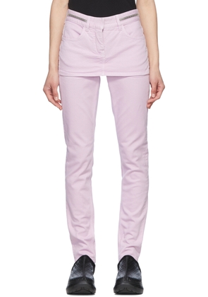 Givenchy Purple Slim-Fit Jeans