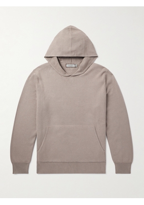 Canali - Cotton and Modal-Blend Hoodie - Men - Neutrals - IT 46