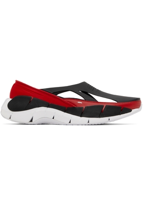 Maison Margiela Red & Black Reebok Edition Croafer Sneakers