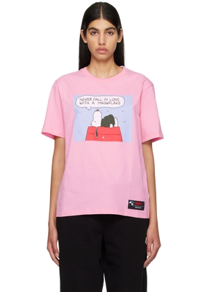 Moncler Pink Peanuts T-Shirt