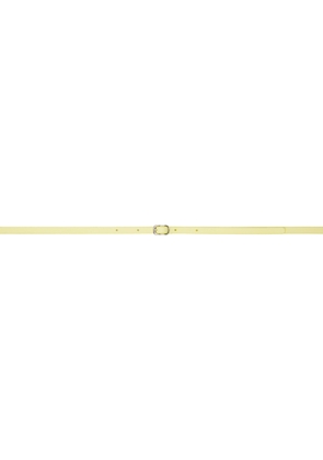 Maison Margiela Yellow Slim Belt