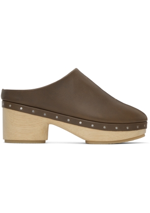 Lauren Manoogian Brown Studio Clogs