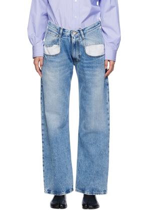 Maison Margiela Blue Straight Jeans
