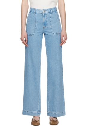A. P.C. Blue Seaside Jeans