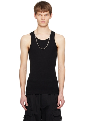 Givenchy Black Extra Slim Fit Tank Top