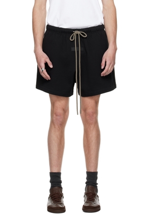 Fear of God ESSENTIALS Black Drawstring Shorts