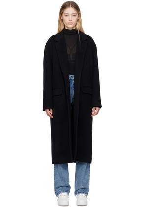 Isabel Marant Black Ezefia Coat
