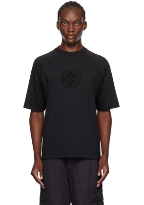 Stone Island Black Organic Cotton T-Shirt