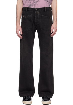 Diesel Black Bootcut D-Moorix 09j96 Jeans