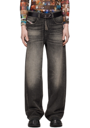 Diesel Gray Relaxed 2001 D-Macro Jeans