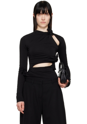 Acne Studios Black Knots Top
