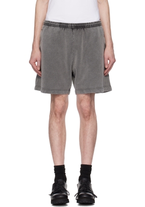 Acne Studios Gray Cotton Shorts