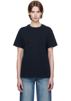 A. P.C. Navy Lenny T-shirt
