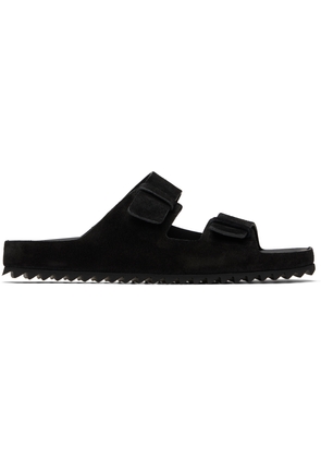 Officine Creative Black Agorà 010 Sandals