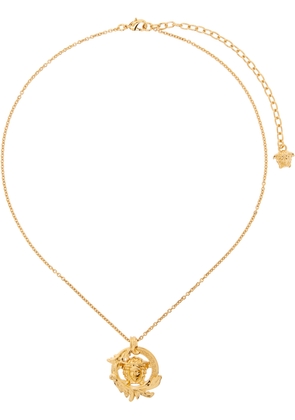 Versace Gold Medusa Barocco Necklace
