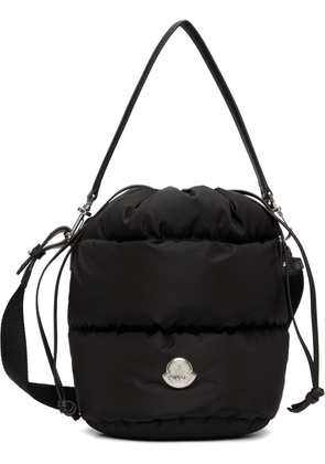 Moncler Black Caradoc Water-Repellent Bucket Bag