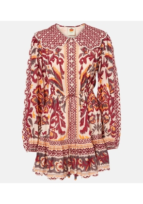 Farm Rio Toucans cotton minidress