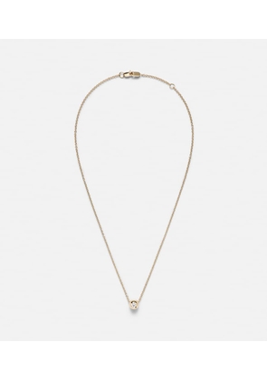 Melissa Kaye Audrey Small 18kt gold necklace with diamond