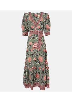 Farm Rio Arabesque floral maxi dress