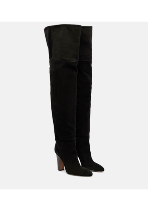 Paris Texas Lavinia suede over-the-knee boots