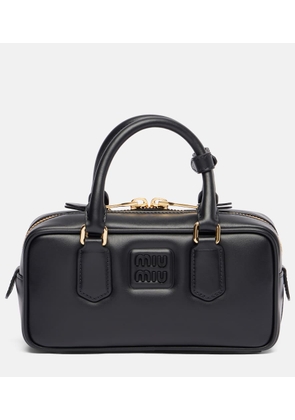 Miu Miu Arcadie leather tote bag
