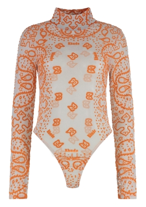 Rhude Tulle Bodysuit