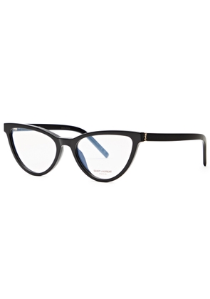 Saint Laurent Cat-eye Optical Glasses - Brown Havana - One Size
