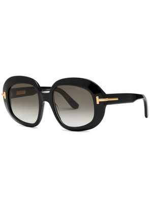 Tom Ford Icon Oversized Sunglasses - Black - One Size