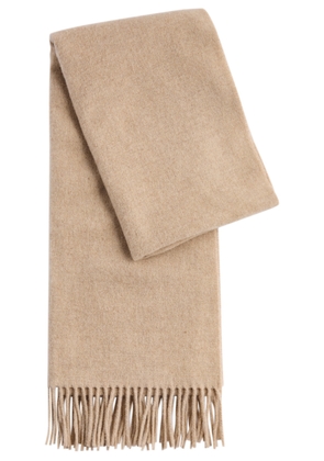 Toteme Classic Wool Scarf - Beige - One Size