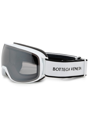 Bottega Veneta Mirrored ski Goggles - White - One Size