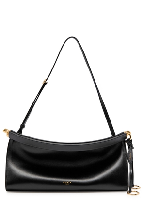Alaïa East West Medium Leather Shoulder bag - Black - One Size