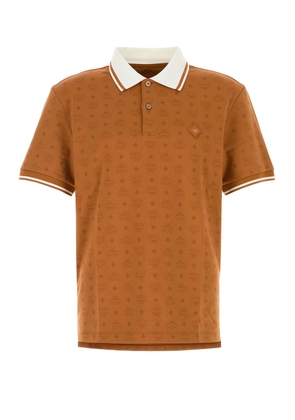 MCM Orange Piquet Polo Shirt