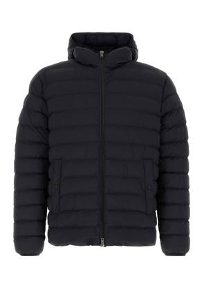 Herno Midnight Blue Stretch Nylon Jacket