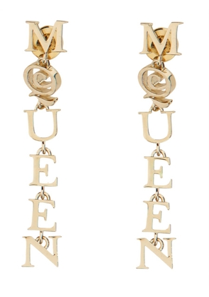 Alexander McQueen Logo Earrings
