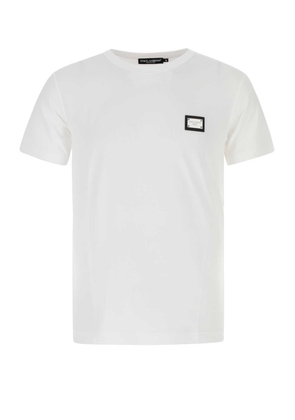 Dolce & Gabbana White Cotton T-shirt